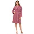 thumbnail image 1 of TowelSelections Women's Robe, Turkish Cotton Short Terry Bathrobe X-Large Cashmere Rose, 1 of 5