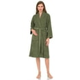 thumbnail image 1 of TowelSelections Women's Robe, Turkish Cotton Terry Shawl Bathrobe X-Small/Small Moss, 1 of 6