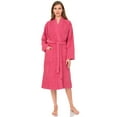 thumbnail image 1 of TowelSelections Womens Robe, Premium Cotton Bathrobe, Spa Terry Cloth Robes for Women Large/X-Large Morning Glory, 1 of 6