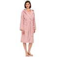 thumbnail image 1 of TowelSelections Womens Robe, Premium Cotton Hooded Bathrobe for Women, Soft Terry Cloth Robes for Women X-Large Coral Blush, 1 of 6