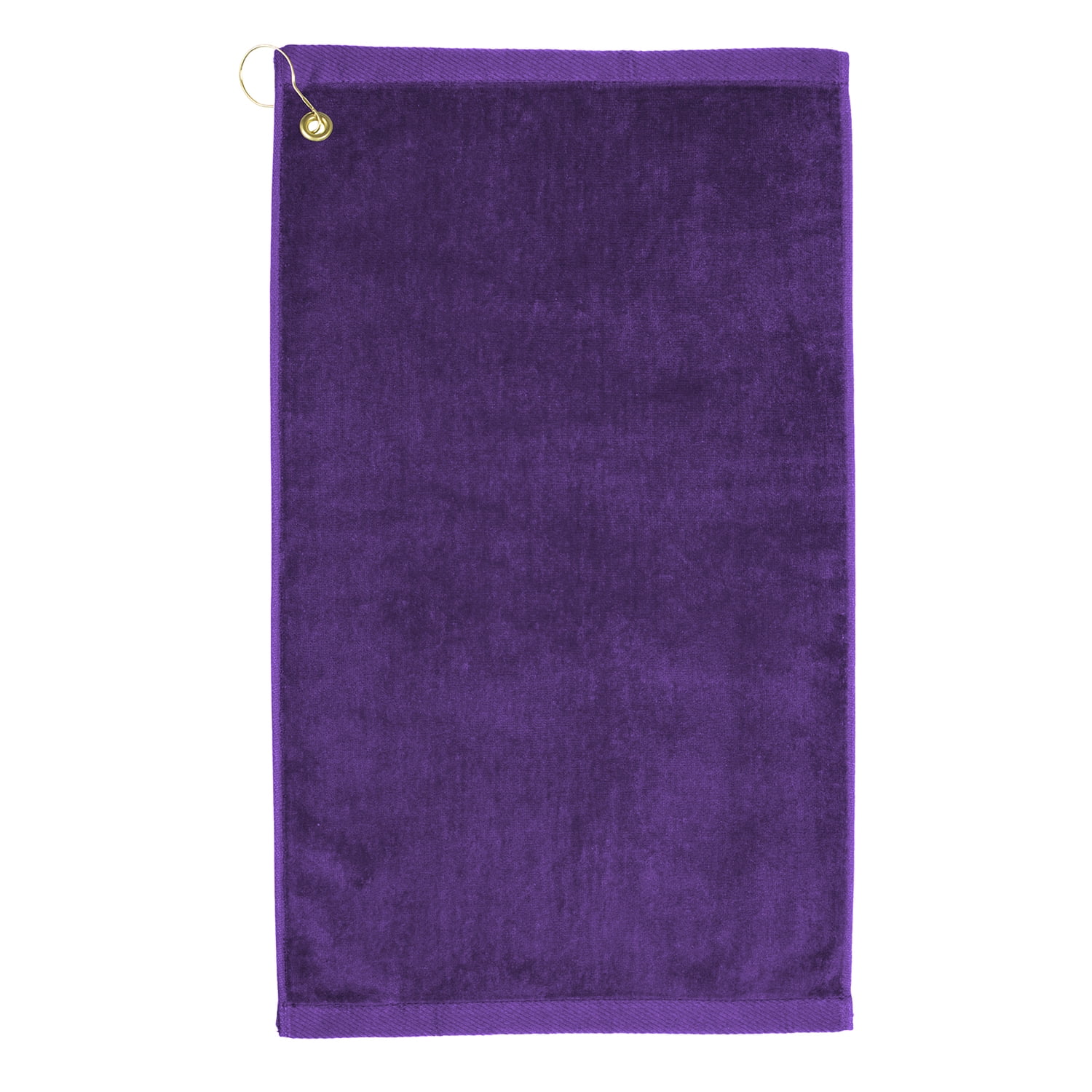 Wholesale Towels > 16x26 - White Golf Towels with Corner Grommet and Hook  Terry Velour 100% Cotton