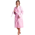thumbnail image 1 of TowelSoft Women's 100% Cotton Terry SPA Bathrobe Pink S/M, 1 of 1