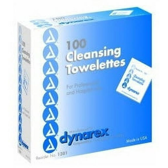 Towelette Wet Body Cleansing 5X7-Box of 100