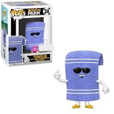 Towelie 34 Exclusive Flocked Funko Pop with Protector