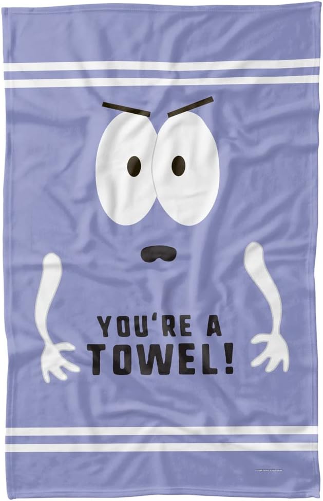 Towelie You're A Towel Fleece Blanket 36" x 58"