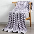thumbnail image 1 of Towels for Bathroom , Checkerboard Grids Velvet Bath Towel Thickening Does Not Lose Hair Bibulous Big Bath Towel For Home Use, Birthday Gifts,Home Essentials, 1 of 3