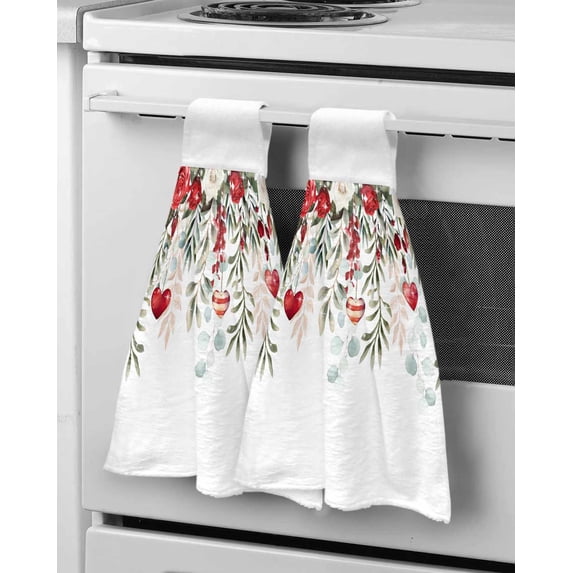 Towels Cleaning Portable Towel Hanging Cloths Wash Kitchen Microfiber Soft Towel Hand Flowers Bunny Egg Easter