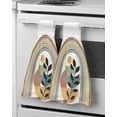 thumbnail image 1 of Towels Cleaning Portable Towel Hanging Cloths Wash Kitchen Microfiber Soft Towel Hand Leaves Eucalyptus Hearts Valentines, 1 of 6