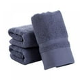 thumbnail image 1 of Towels Medium Cotton Towels, 13.4 x 30 Inches Towels for Pool, Spa, and Gym Lightweight and Highly Absorbent Quick Drying Towels, (Pack of 6), 1 of 6