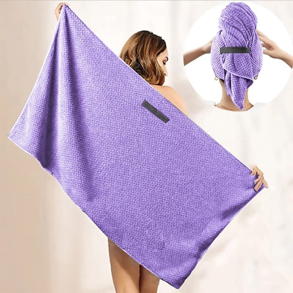 Towels,Microfiber Towel Women's Wet Hair Towel Quick Drying Hair Towel Anti Frizz Scarf