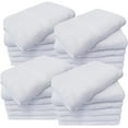 thumbnail image 1 of Towels N More 24 Pack 15X25 Hand Towels White Soft 100% Cotton Ring Spun Loops - Highly Absorbent and Quick Drying Premium Small Hand Towels Essentials - Ideal for Bathroom, Spa, and Gym, 1 of 5