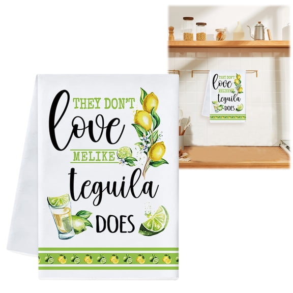 Towels,New And Print Kitchen Dish Towel 60×40cm Holiday Table Decor Absorbent Quick Drying Multipurpose