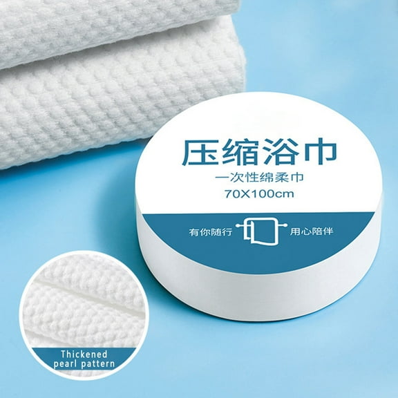 Towels,Portable Tablets For Swimming Traveling And Camping Travel Friendly Compressed Beach Towels