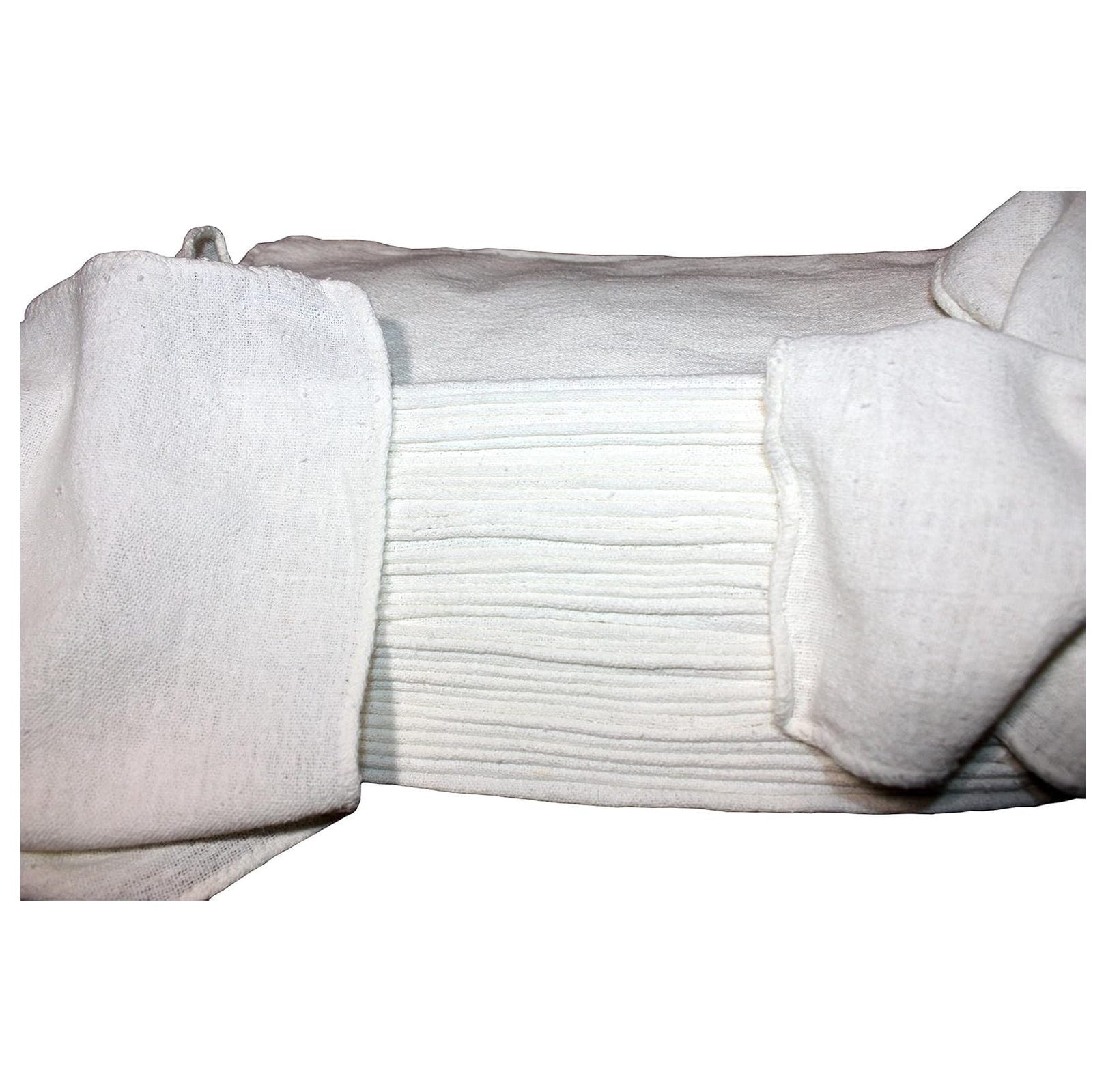 Produktbild von 500 Weiße Industrie-Putztücher Aus 100% Baumwolle – Ca. 13x14 Zoll, Vielseitig Einsetzbar