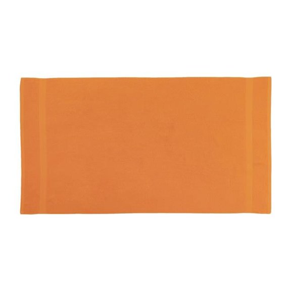 Towelsoft HOME-BL1107-ORG King Size 100 Percent Cotton Loop Terry Beach Towel - Orange - 35 x 65 in.