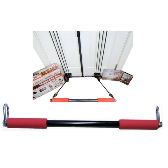 Tower 200 Universal Bar Grip Resistance Band Workout - 18" Gym Training