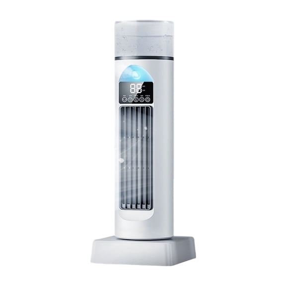 Tower Air Cooler with Evaporative Mist Function Portable USB Desktop Fan for Home Personal