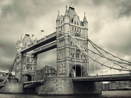 Tower Bridge Canvas Art - James Lazos (18 x 24)