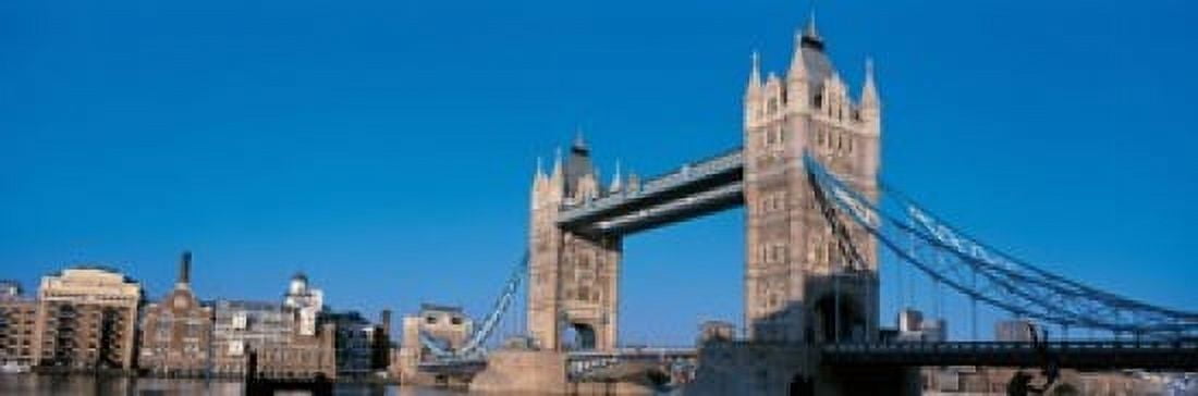 Tower Bridge London England Canvas Art - Panoramic Images (18 x 6)