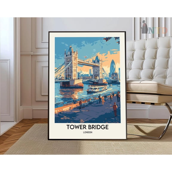 Tower Bridge London Poster Unframed Paper Print