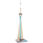 Tower Building Blocks Set, 400 PCS Famous Architecture Model Building Kits, Collection CN Tower Model Blocks for Adults