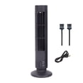 thumbnail image 1 of Tower Fan, Bladeless LED Tower Fan, Mini USB Air Conditioner Fan, 2-Speed Adjustable Quiet Portable Bladeless Fan, Space-Saving Vertical Desktop Fan for Home Office Bedroom Dorm, 1 of 5