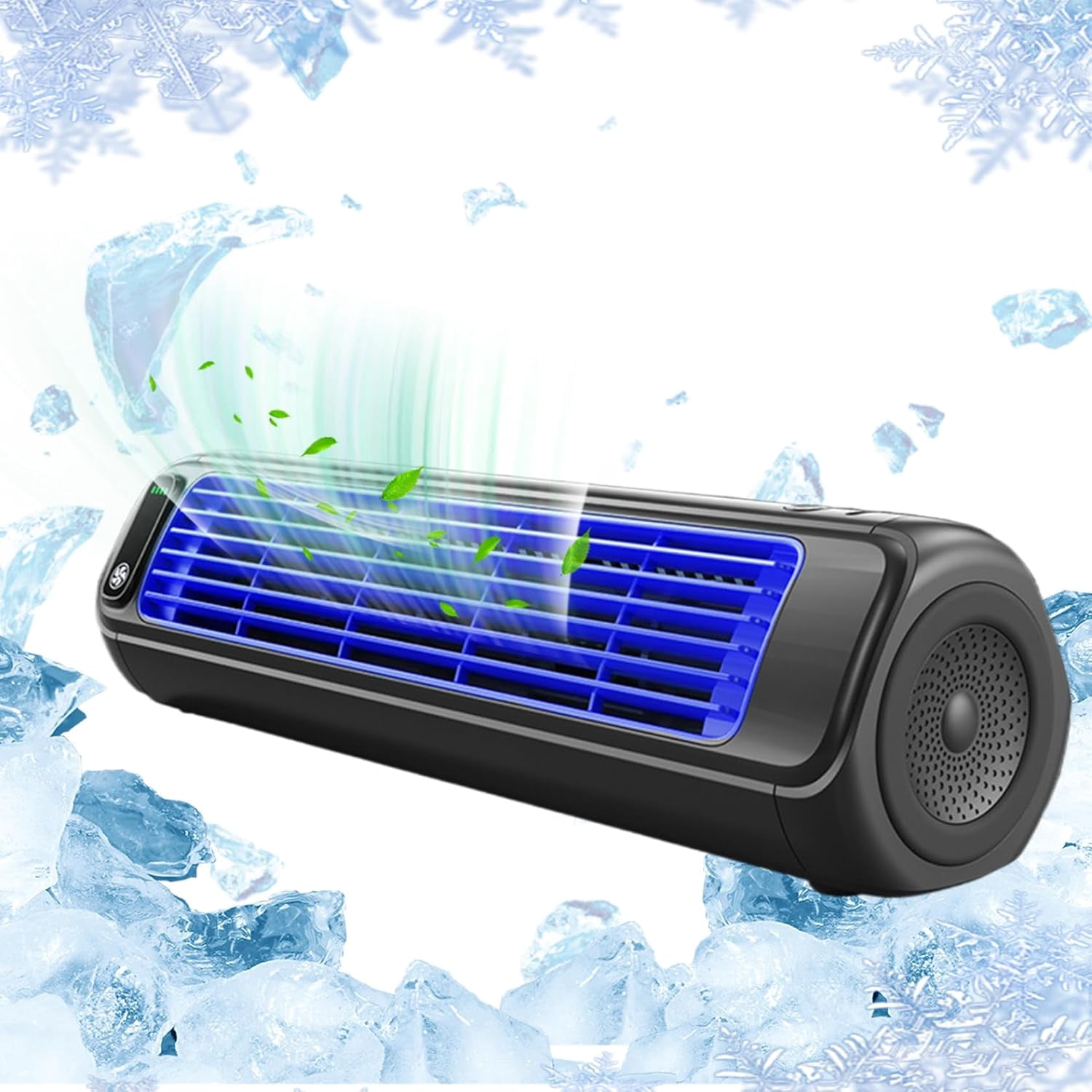 Tower Fan For Bedroom, 12.3" Cooling Wall Mount Fan for Room USB Bladeless Fan for Bedroom Dormitory Kitchen Office