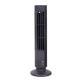 thumbnail image 1 of Tower Fan USB Bladeless Fan Mini Tower Fan 2 Speeds Quiet for Desk Bedroom Office 4.1x13.0in Safe Airflow No Blades, 1 of 5