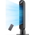 thumbnail image 1 of Tower Fan for Home,36" Standing Floor Fan with Remote LED Touchscreen,Patbrela Wide Oscillating Fan,Quiet Home Fan,26 ft/s High Velocity,4 Speeds,4 Modes,8H Timer, 1 of 10