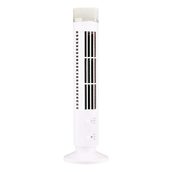 Tower Fan for Bedroom, Standing Fan That Blows Cold Air for Home, Quiet for Sleep, Remote with Smart Sensor, Bladeless 15.2 Inch