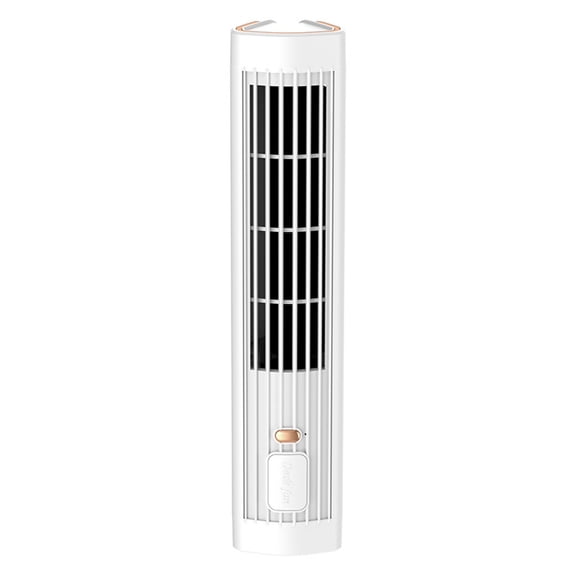 Tower Fan with Remote Control USB Charging Silent Desktop Fan 35 dB Noise Grade 45° Oscillation 1200 mAh Battery