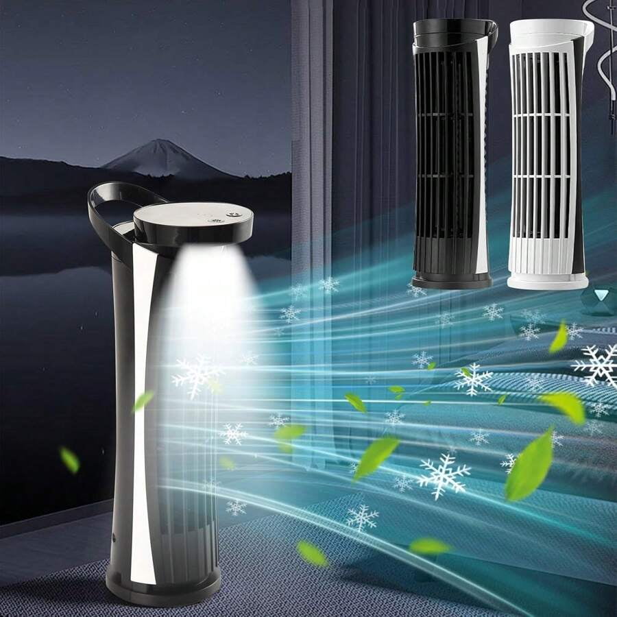 Tower Fans That Blow Cold Air, 10 In Tower Fan With Handle For Bedroom ...