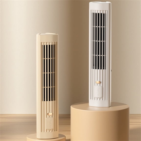 Tower Fans for Home, Turbine Through Flow Duct, Dual Use of Standing and Sleeping, Three Wind Speeds, Large Capacity and Endurance, Quiet Portable Standing Fan for Bedroom, Home, Office (White)