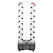 Tower Garden Hydroponic Growing System, Herb Garden Planter Indoor Garden Kit, Hydroponic System Indoor Smart Garden Kit for Leafy Vegetables(56-Plant)