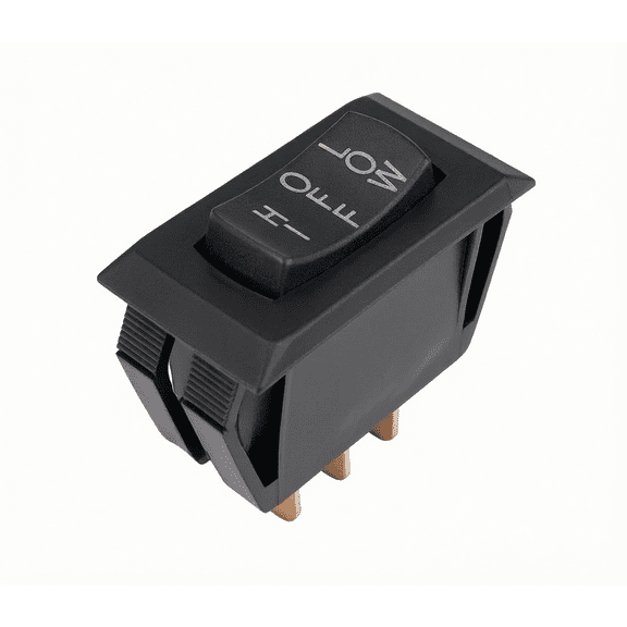 Tower HIGH-Off-Low 3 Pins 3 Positions Maintained Rocker Switch