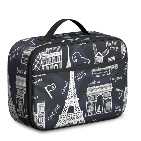 Tower Lunch Box Men Women Women Cooler Bag Reusable Cooler Lunch Box for School Travel Picnic