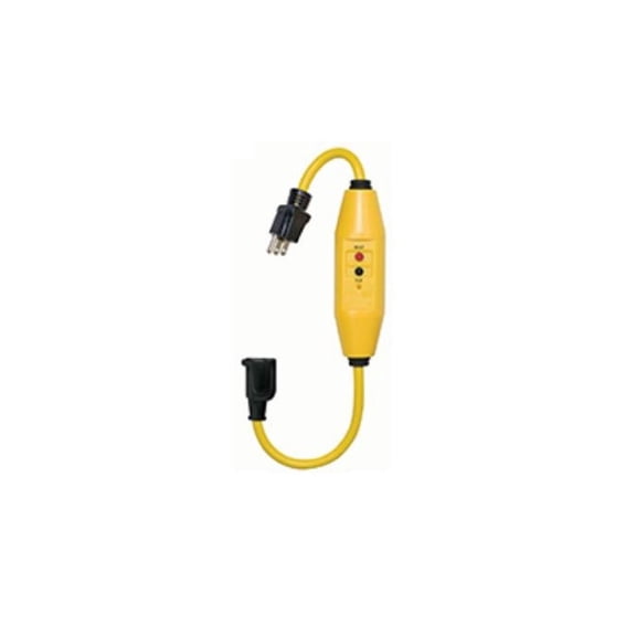 Tower Mfg In-Line Gfci With 1 Outlet And 18 In. Cord