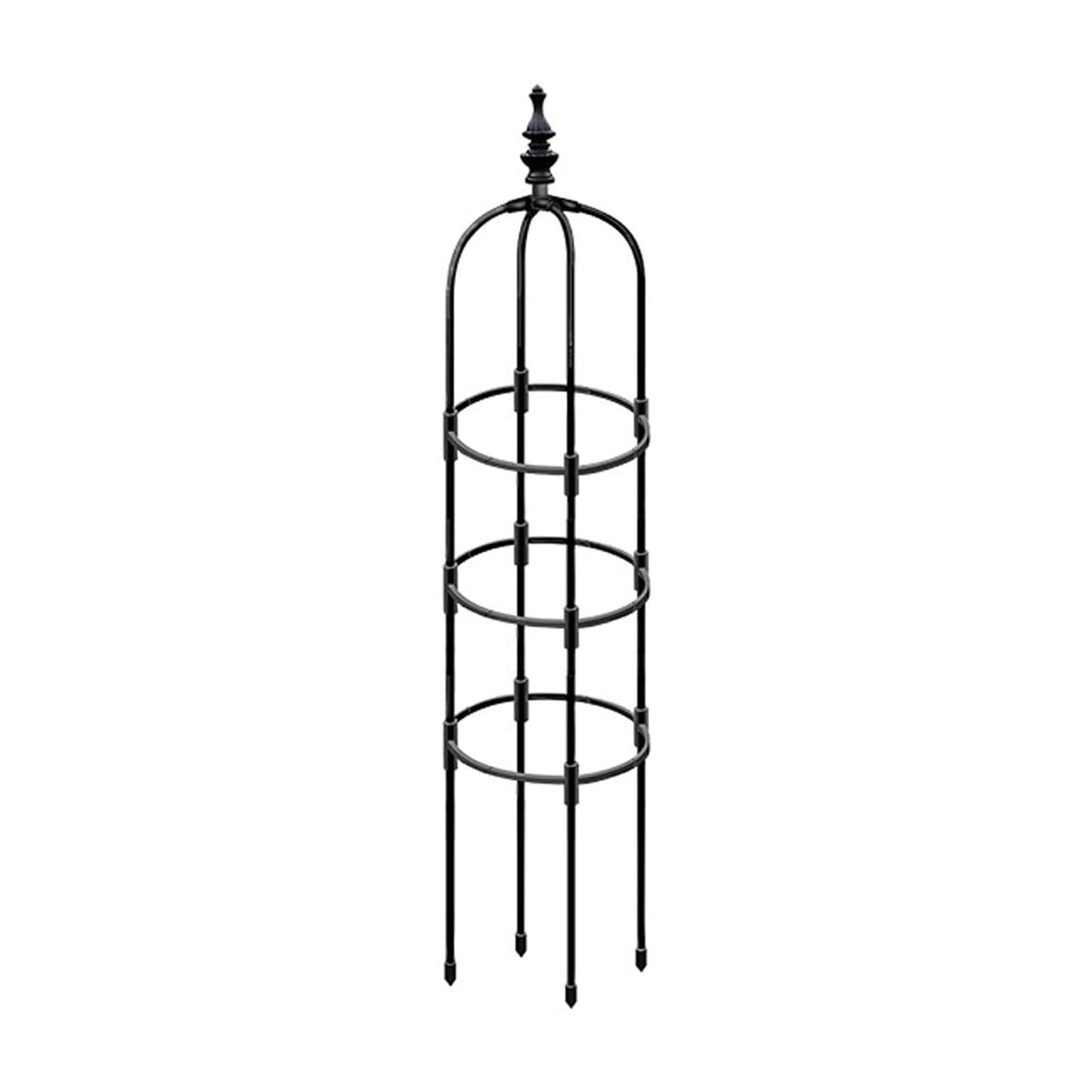 Tower Obelisk Garden Trellis Support Climbing Vine Flowers Stands Plant Cages for Tomato, Trellis, Climbing Plant