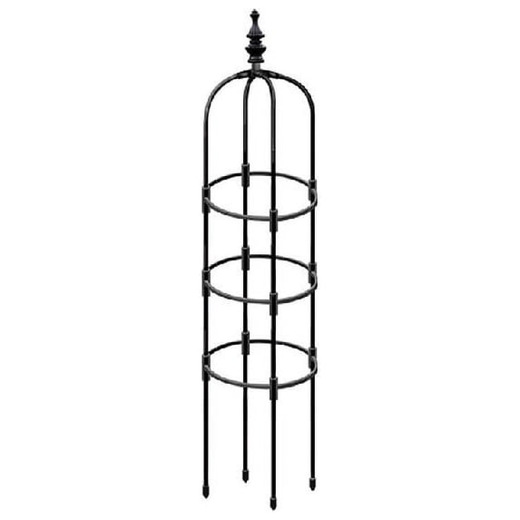 Tower Obelisk Garden Trellis U-Shaped Plant Stand Flower Climbing Frame Rust-resistant Stainless Steel Flower Support