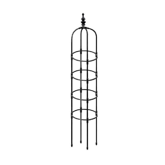 Tower Obelisk Garden Trellis U-Shaped Plant Stand Flower Climbing Frame Rust-resistant Stainless Steel Flower Support