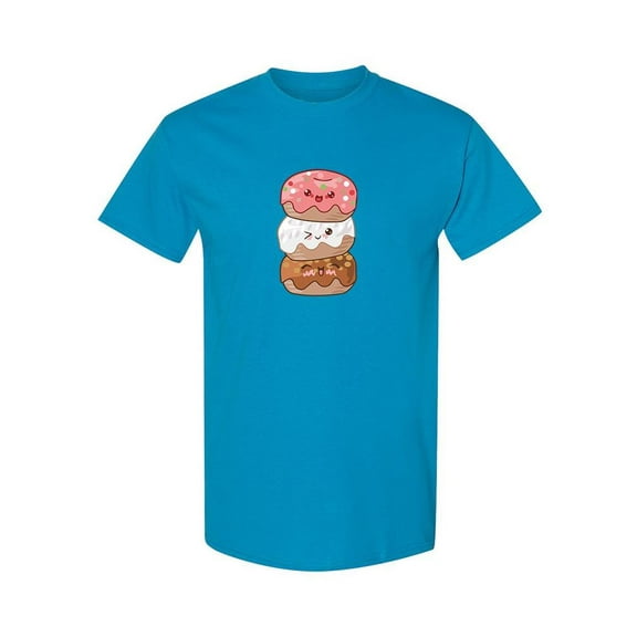 Tower Of Donuts T-Shirt Women -SPIdeals Designs, Female XX-Large