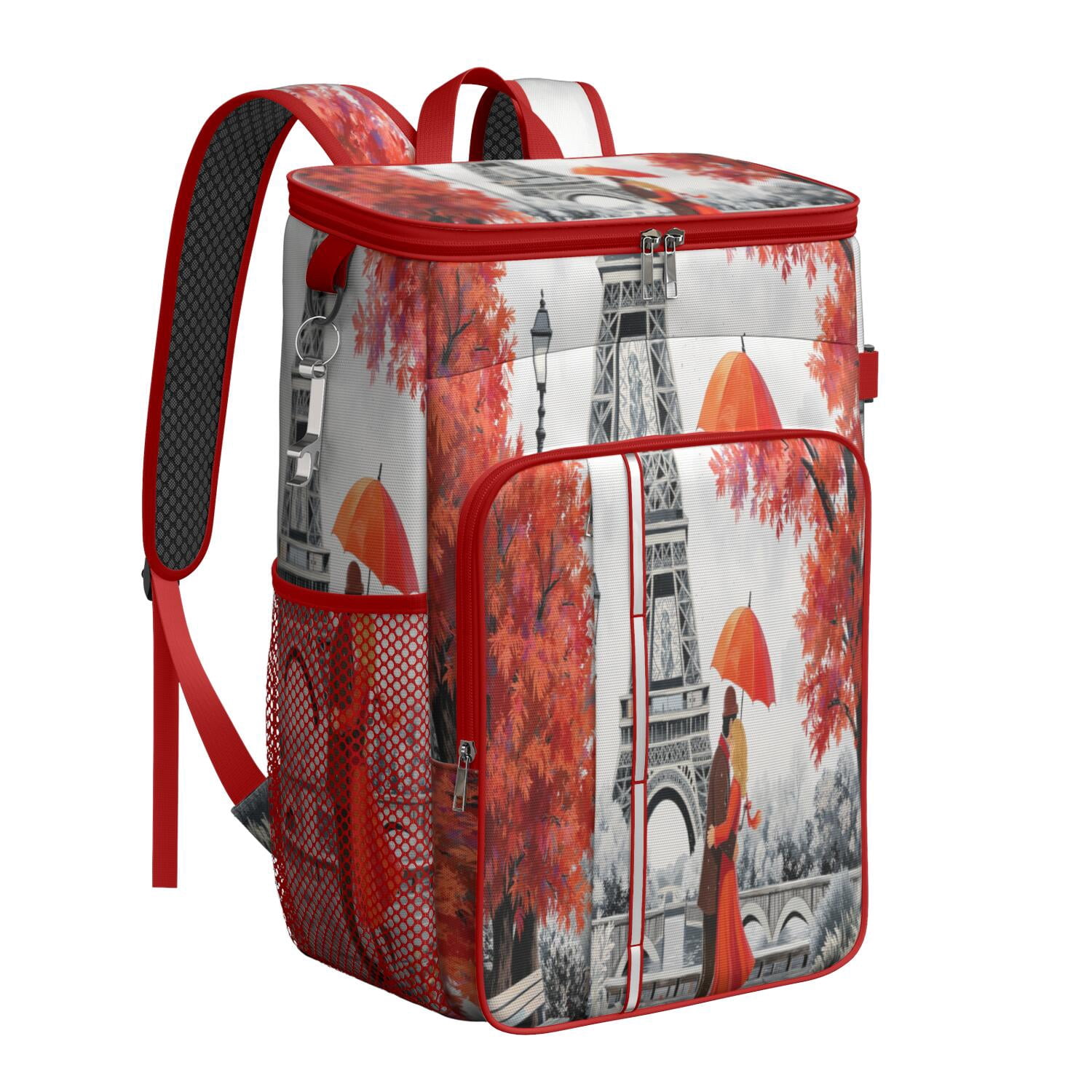 Tower Pink Cooler Backpack Insulated Waterproof Leak Proof Backpack Cooler Lightweight Lunch Picnic Camping Backpack Cooler for Men Women