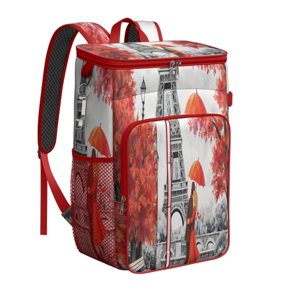 Tower Pink Cooler Backpack Insulated Waterproof Leak Proof Backpack Cooler Lightweight Lunch Picnic Camping Backpack Cooler for Men Women