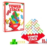 Tower Stack, The Balance Stacking Family Game for Kids Ages 8+