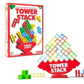 Tower Stack by Relatable, Balance Stacking Family Game for Kids and Adults 8 and Up