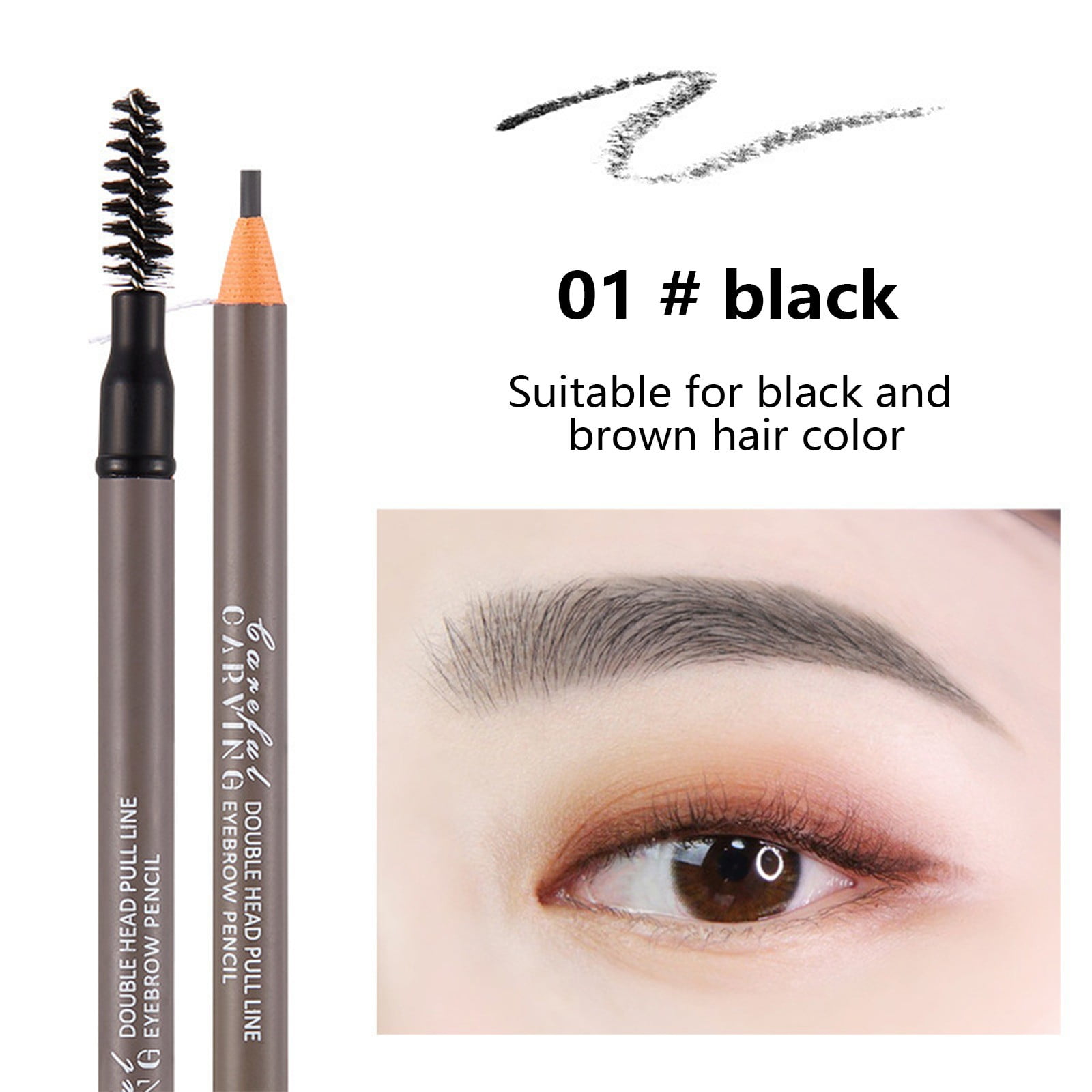 Eyebrow Concealer Eyebrow Brushes for Makeup Brow Pencil Medium Brow Liner Light Brow Tint Pencil Eye Shades Makeup Eye Brow Pencil Brunette Eyebrow Lamination Eye Brow Tint Warm Four Point Eyebrow