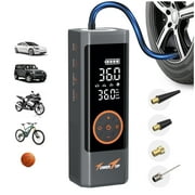 Towertop Air Compressor,150PSI Tire Inflatop, Air Pump for Car Bike Motorcycle Ball Pickup and Truck with Case,Grey