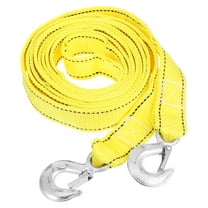 Towing Belt High Strength Tow Rope Vehicle Emergency and Recovery Tow Rope Heavy Duty Tow Rope with Hooks for Towing Trucks and SUV