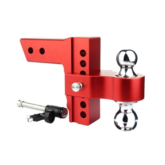 Towing Cnc Parts Trailer With Locking Pin Aluminium Ring Trailer Hitch Off Road Coupling For Tesla Model Y