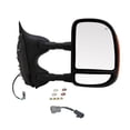 thumbnail image 1 of Towing Power Heated Signal Side View Mirror for Right Side (Passenger Side) RH For 2003-2007 Ford F-250 F-350 Super Duty Manual Towing Rearview Mirror, 1 of 6